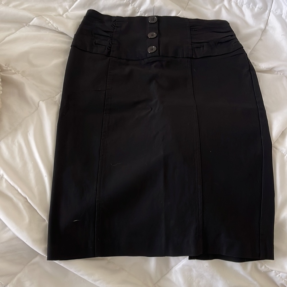 SENSATIONAL collection super stretchy black skirt, size S, EUC